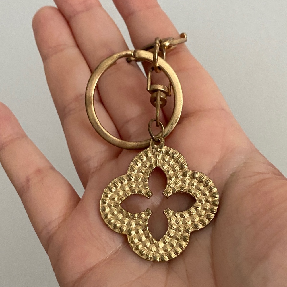 Gold and Red Keychain Accessory - Picture 3 of 3